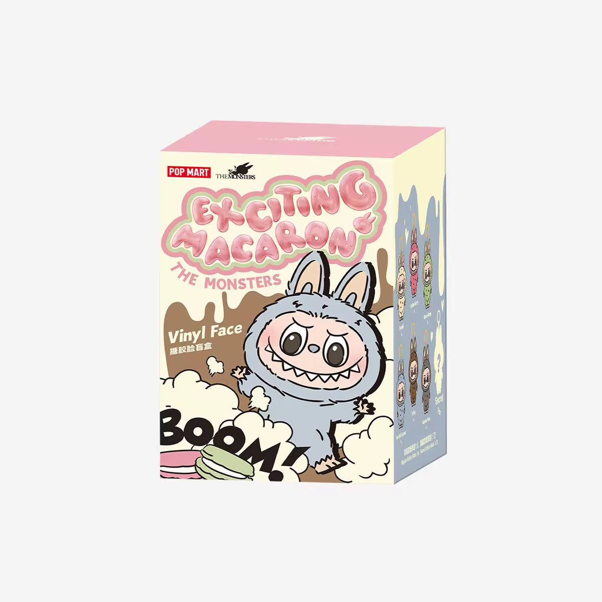 Labubu-THE MONSTERS - Exciting Macaron Vinyl Face Blind Box.