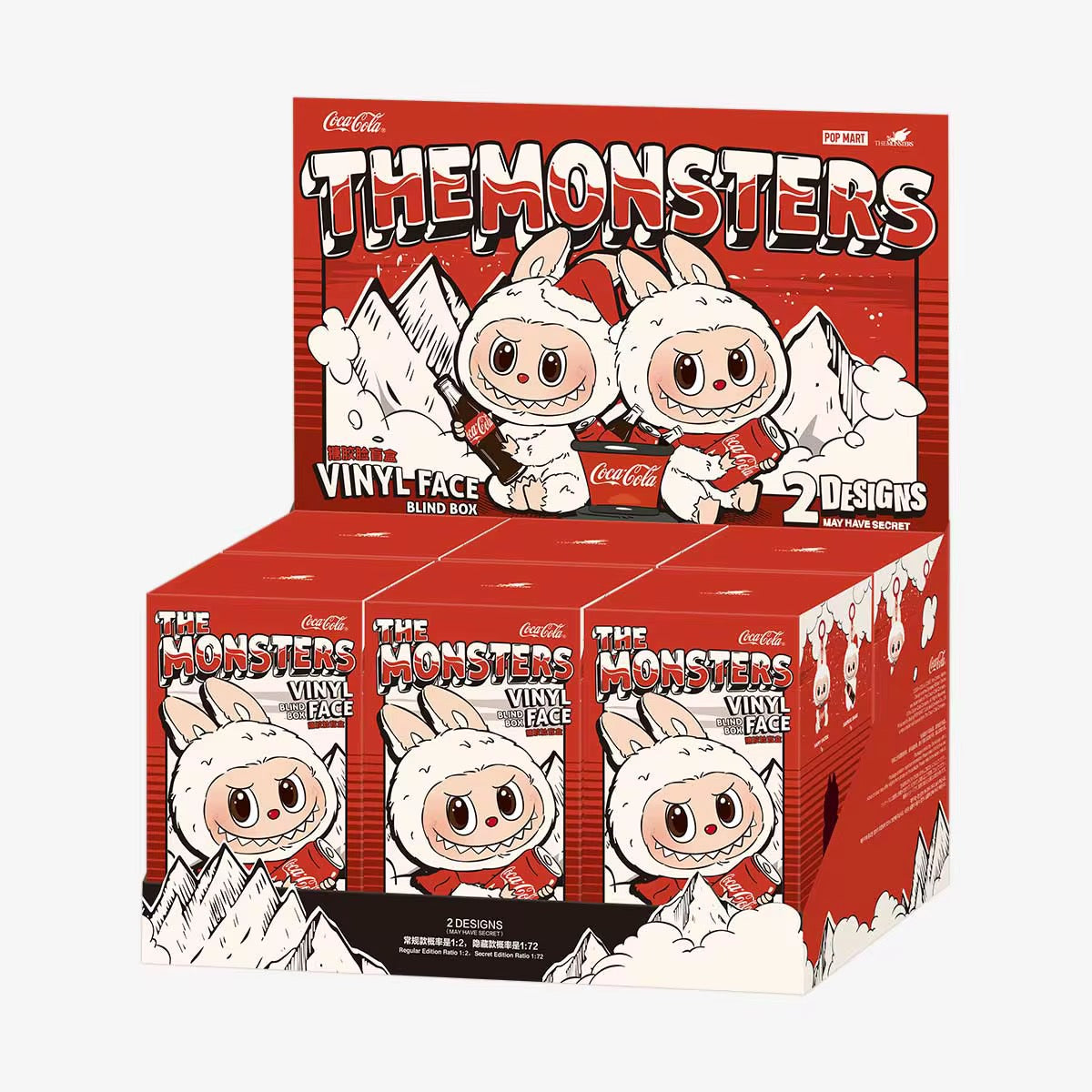 Labubu -THE MONSTERS COCA-COLA SERIES-Vinyl Face Blind Box
