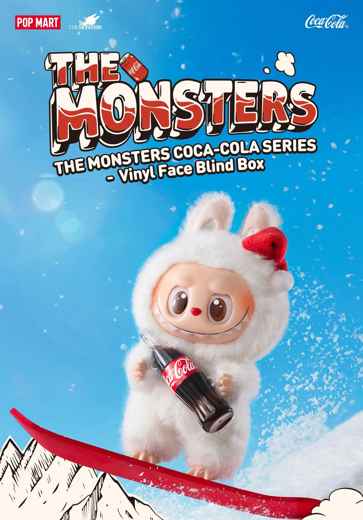 Labubu -THE MONSTERS COCA-COLA SERIES-Vinyl Face Blind Box