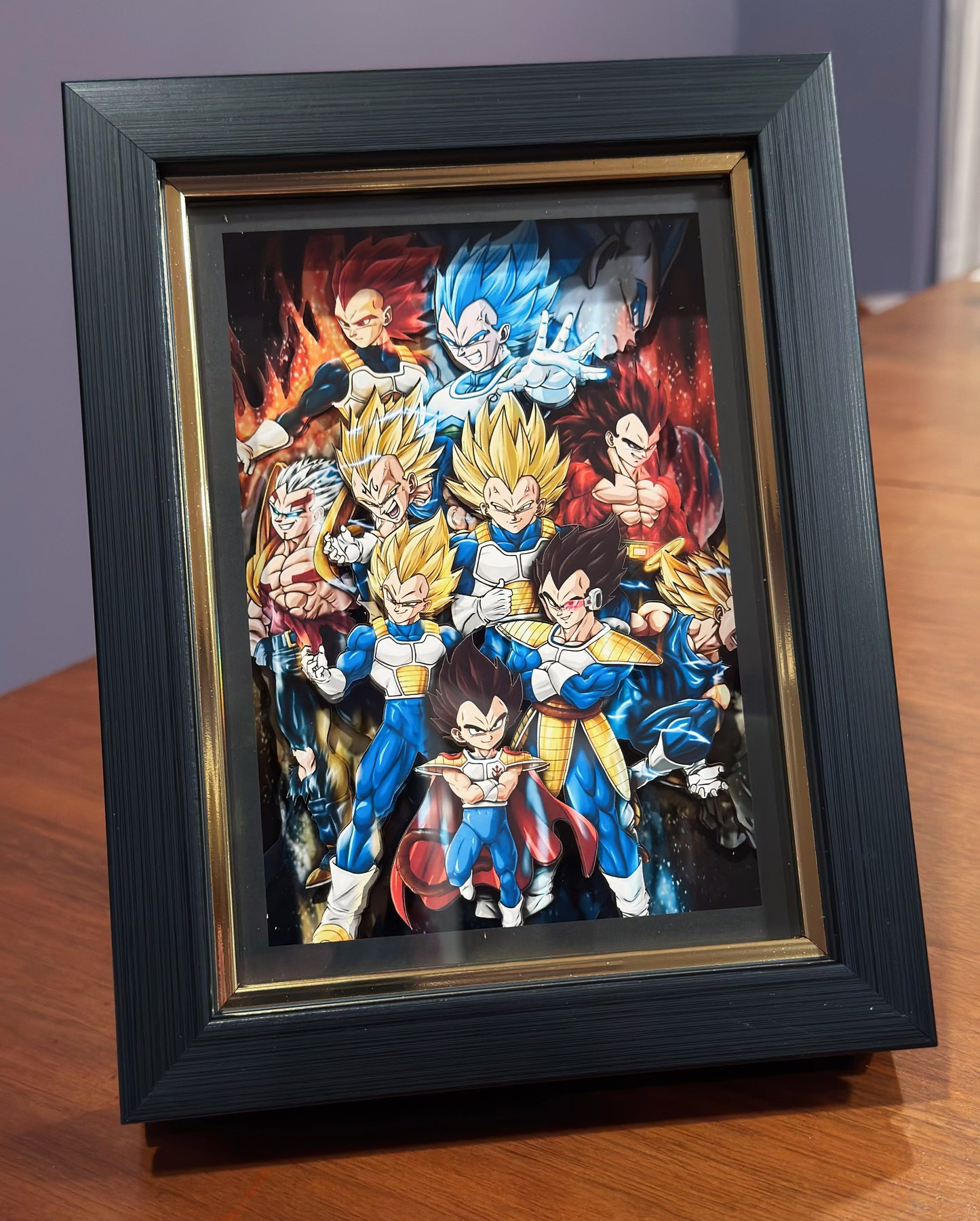 (Pre-Order)DragonBall -Group -Handmade Multilayer 3D paper carving Wall Art