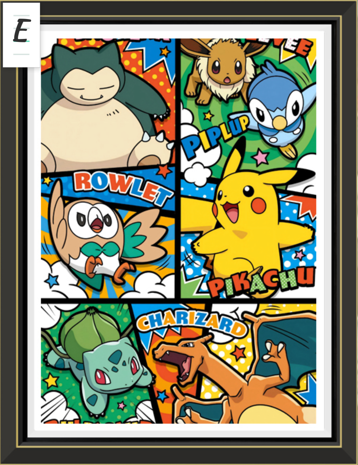 Pokemon, LED Handmade Multilayer 3D paper carving ,wall art, Anime gift , Comics, room Decor,pikachu, gangar,chacharz
