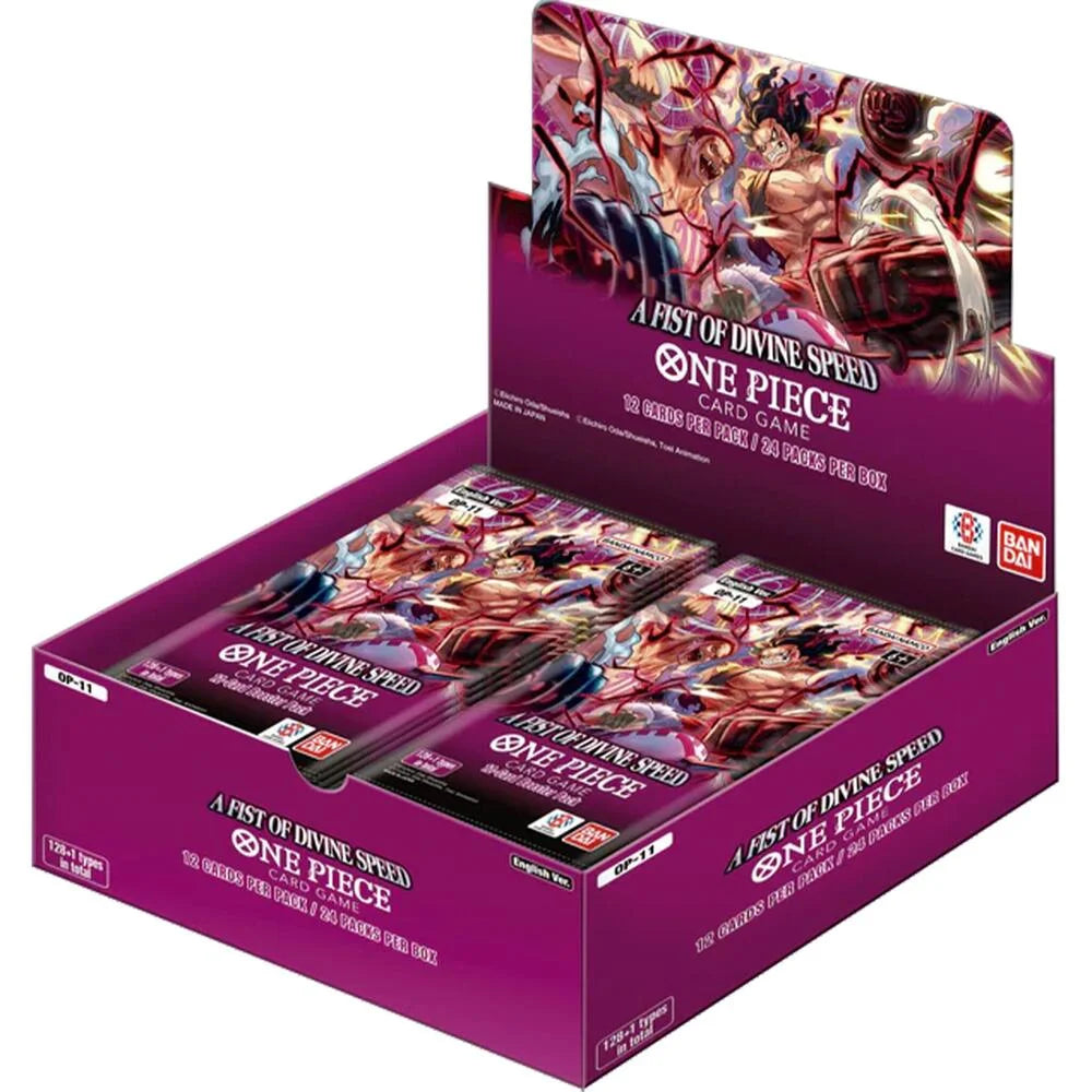 One Piece - Fist of Divine Speed OP-11 English version (Booster Box)