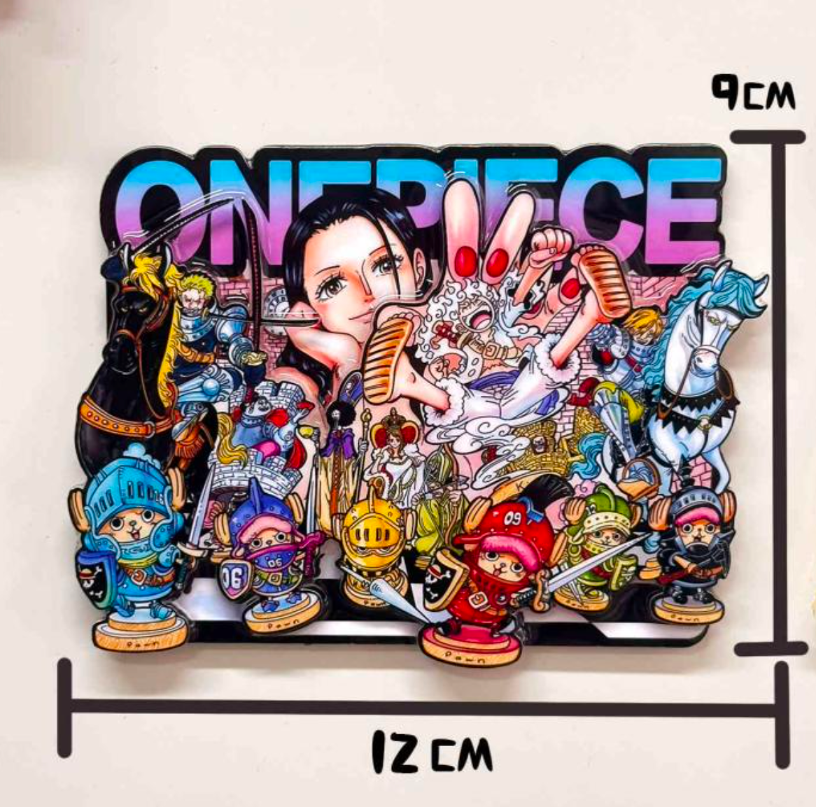 3D One Piece Fridge Magnet