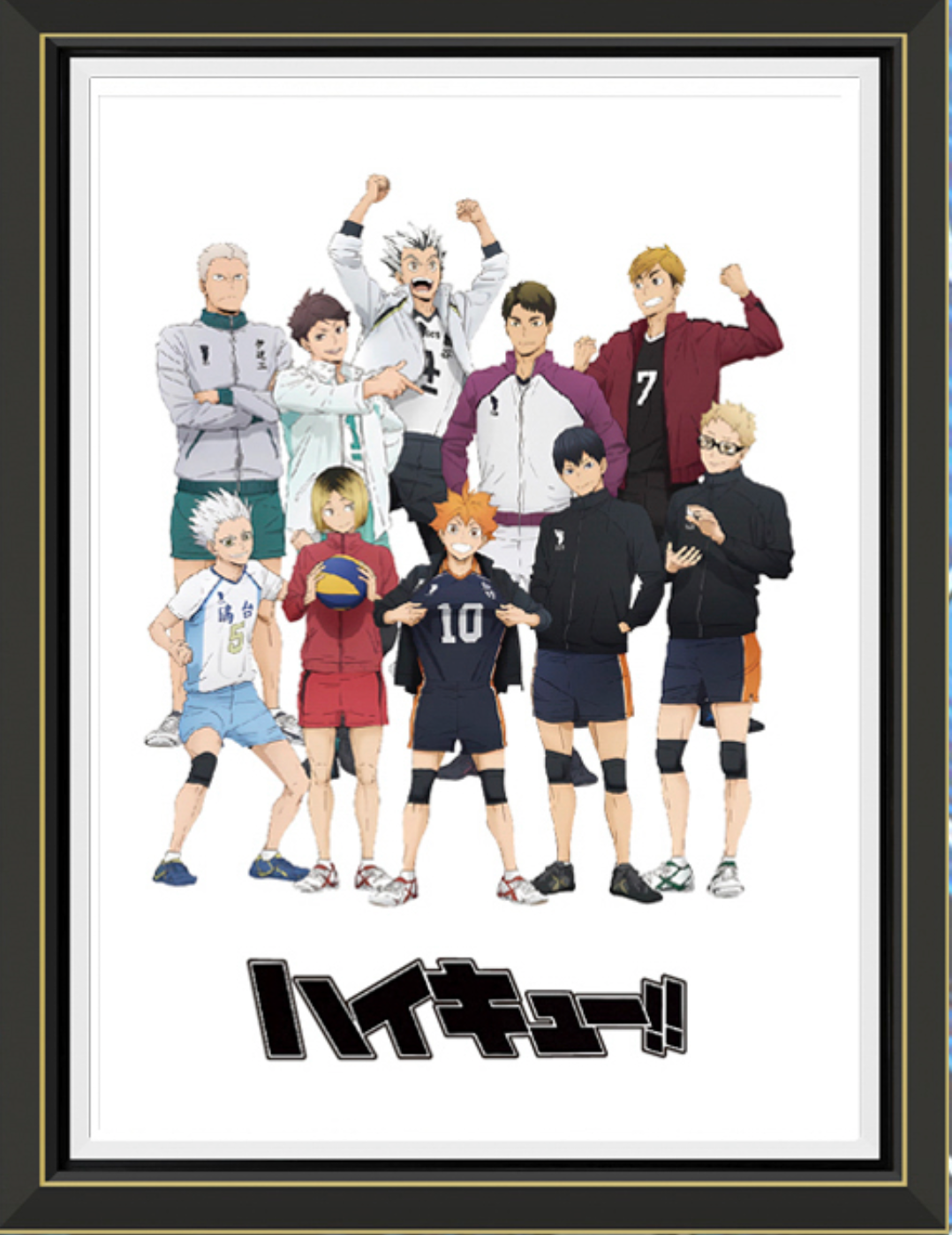 (Pre-Order)Haikyuu!!-Handmade Multilayer 3D paper carving Wall Art