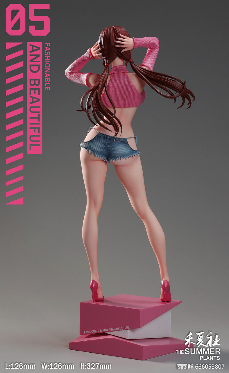 [Pre-Order] THE SUMMER PLANTS Studio - Statue - Summer Girlfriend Series Classmate Mari Makinami Illustrious - Neon Genesis Evangelion