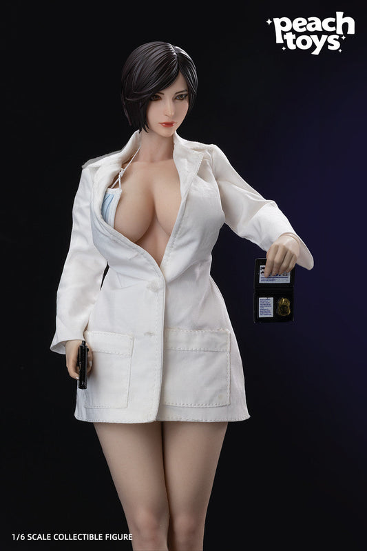 [Pre-Order Closed] Peach Toys Studio - Silicone Doll - Ada Wong Biohazard Virus Protection Suit Set Resident Evil PEA001