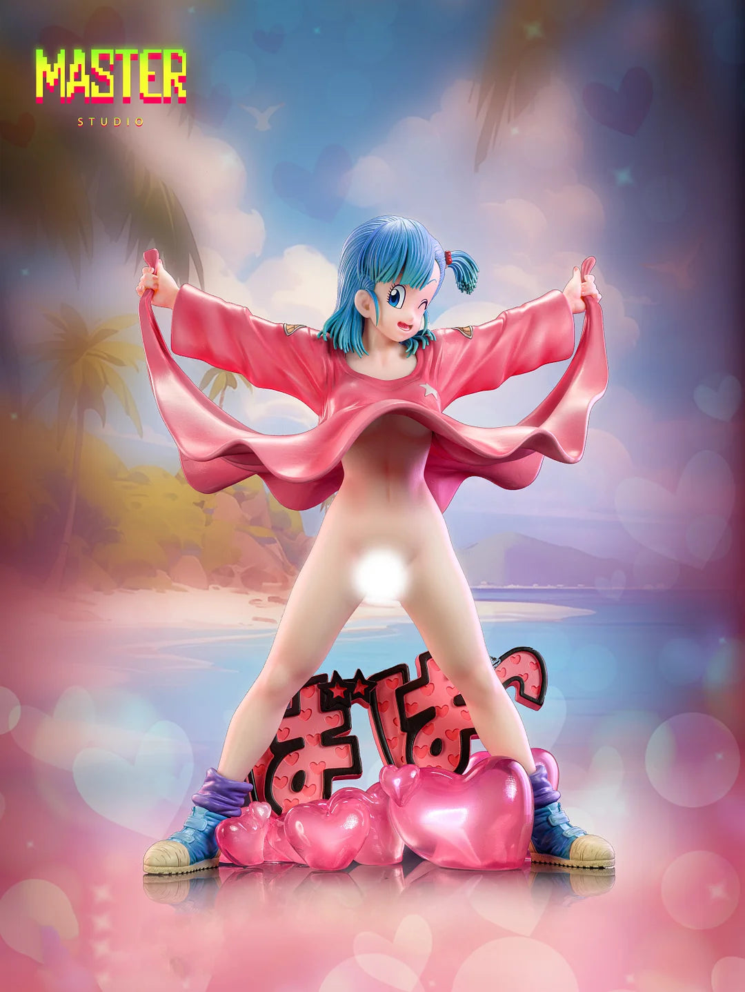 [Warehouse in Stock] Standard Ver. - Master Studio - Statue - Dragon Ball - Lift skirt Bulma 2.0