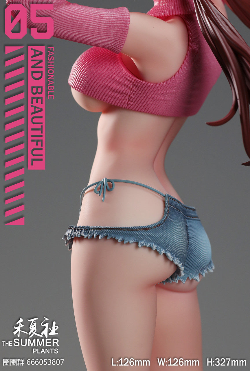 [Pre-Order] THE SUMMER PLANTS Studio - Statue - Summer Girlfriend Series Classmate Mari Makinami Illustrious - Neon Genesis Evangelion