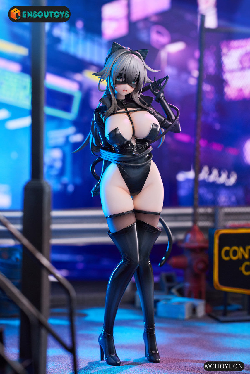 [Pre-Order] EnsouToys - Statue - Original - Catgirl Happy-chan (Licensed)