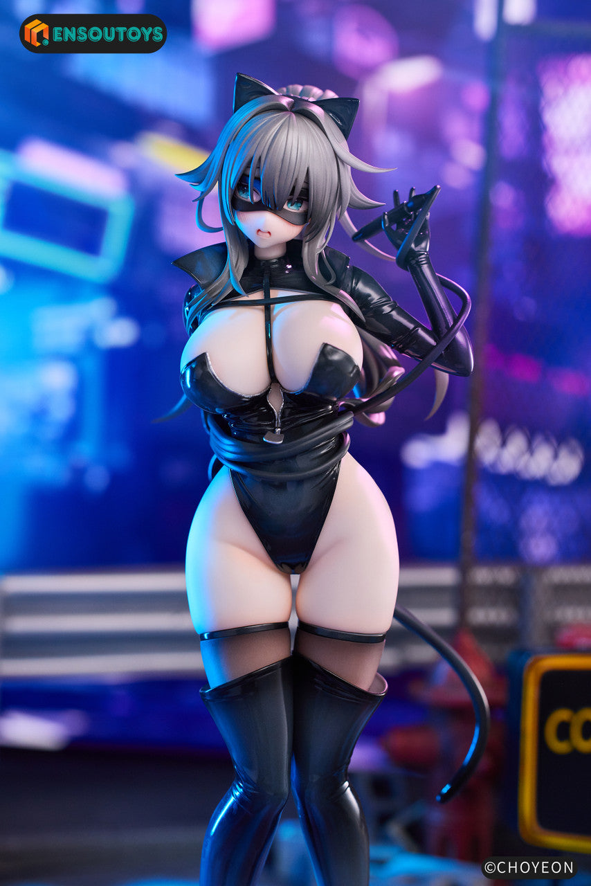 [Pre-Order] EnsouToys - Statue - Original - Catgirl Happy-chan (Licensed)