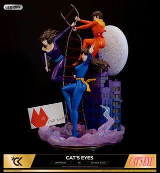 [Pre-Order Closed] Cartoon Kingdom Studio - Statue -Cat's eyes - Kisugi Rui & Kisugi Hitomi & Kisugi Ai (Licensed)