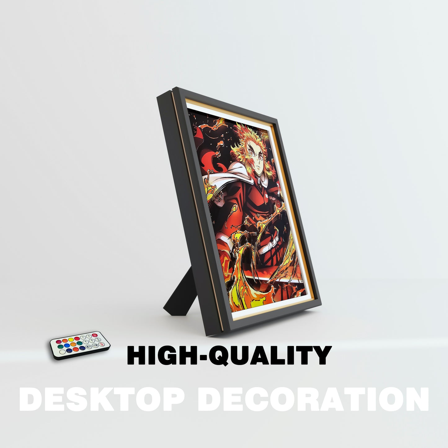(Pre-Order)Demon Slayer-Rengoku Kyoujurou-Handmade Multilayer 3D paper carving Wall Art