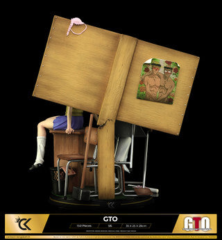 [Warehouse in Stock] Cartoon Kingdom Studio - Statue - GTO - Eikichi Onizuka & Kanzaki Urumi (Licensed)