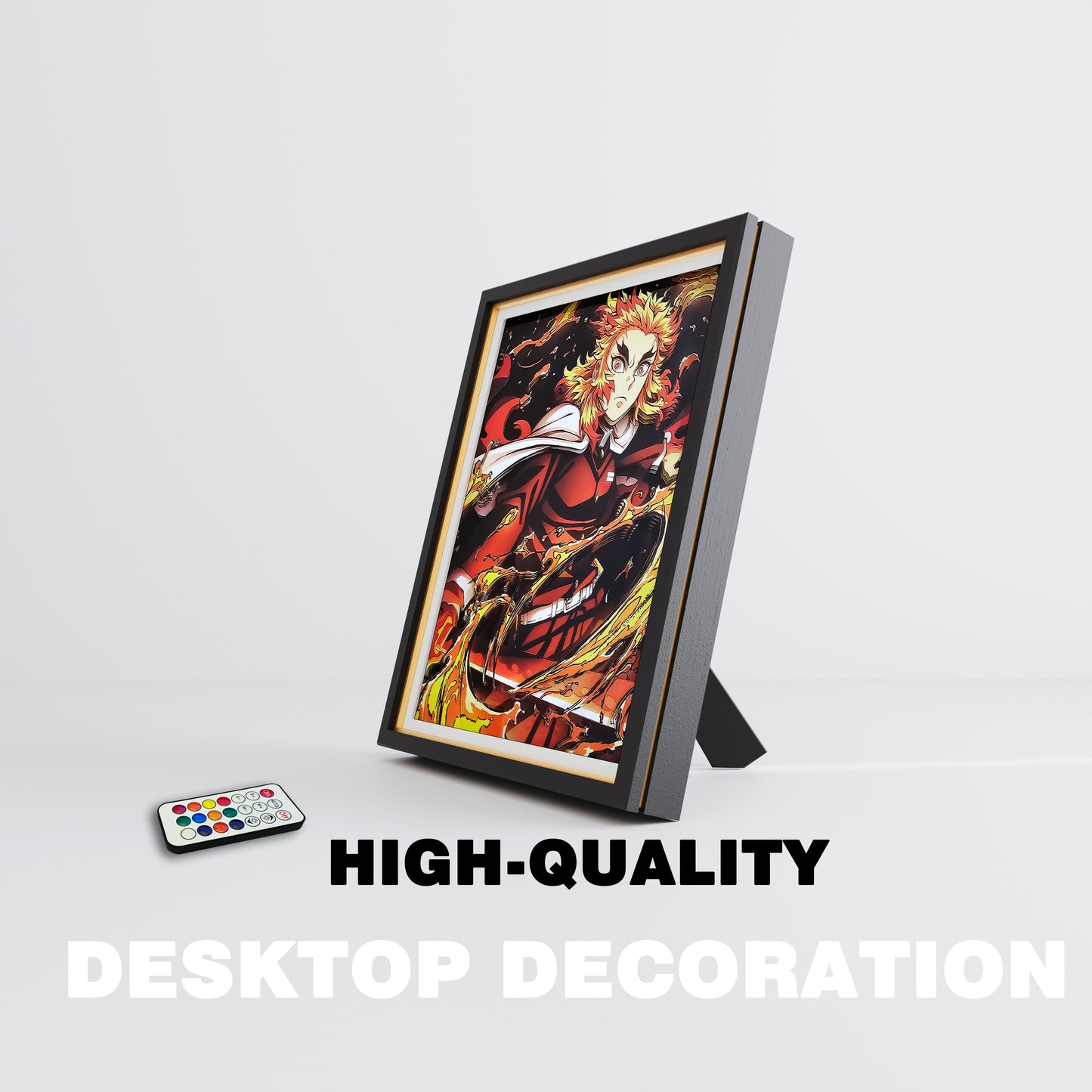 (Pre-Order)Demon Slayer-Rengoku Kyoujurou-Handmade Multilayer 3D paper carving Wall Art