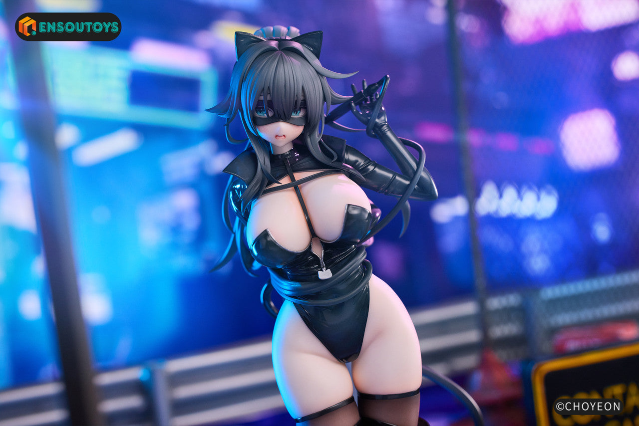 [Pre-Order] EnsouToys - Statue - Original - Catgirl Happy-chan (Licensed)