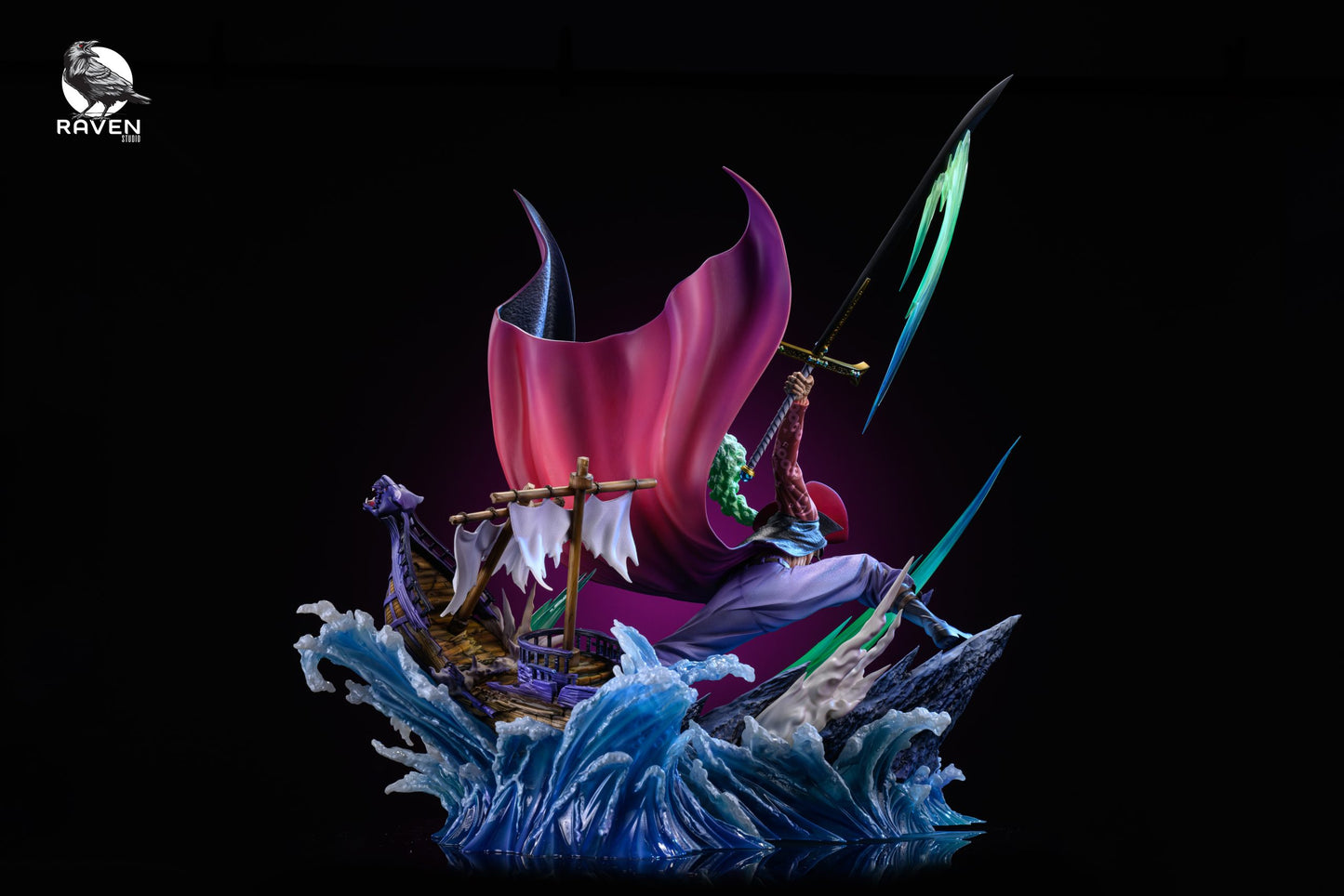 [Pre-Order] Raven Studio - Statue - One Piece - Hawkeye Dracule Mihawk