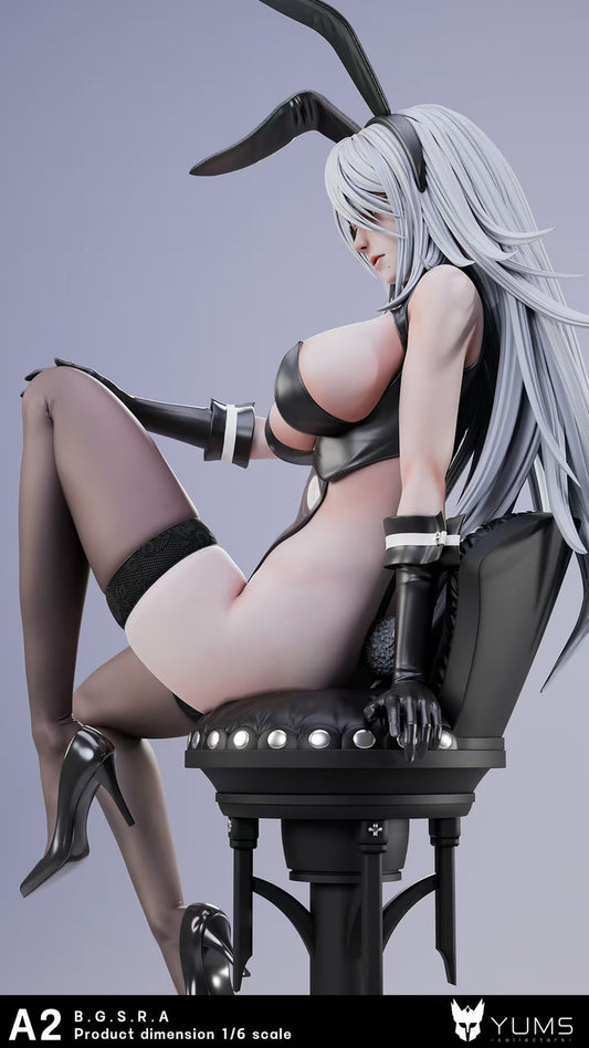 [Warehouse in Stock] YUMS-Collectors Studio - Statue - NieR:Automata - YoRHa Bunny Girl A2