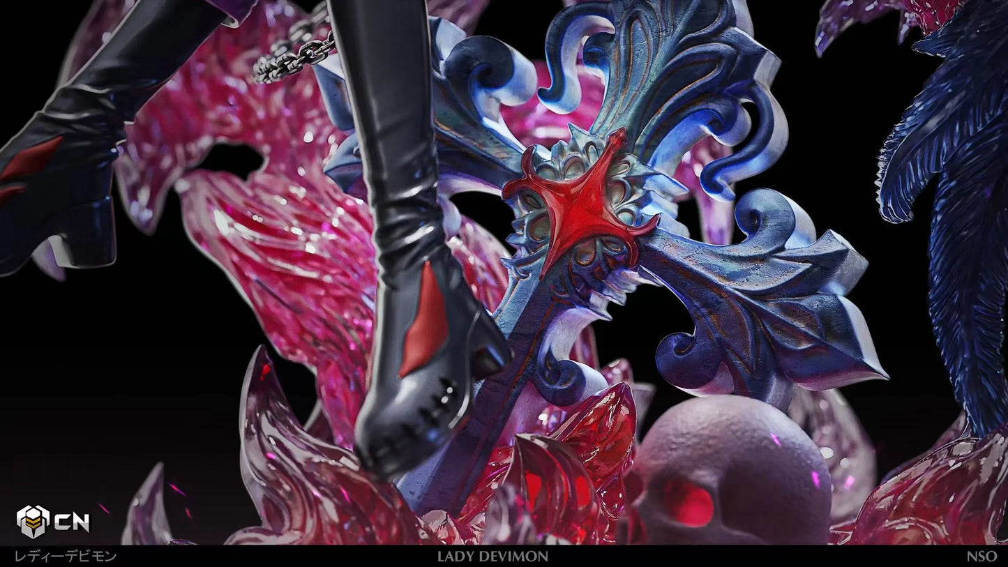 [Pre-Order] Crazy Nest Studio - Statue - Digimon - Lady Devimon Devil's Temptation