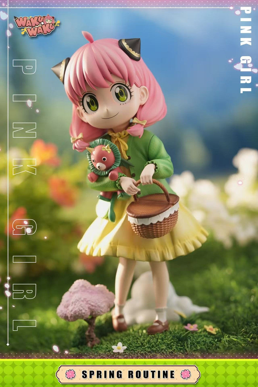 [Pre-Order Closed] WakuWaku Studio - Statue - Spy x Family - Spring Routine Anya Forger