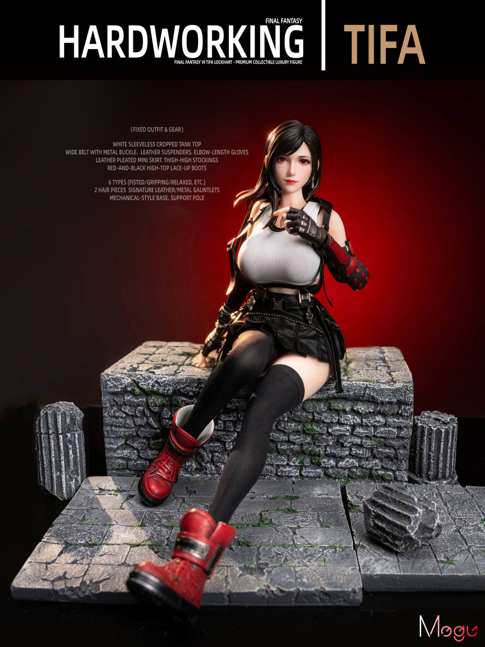 [Pre-Order] MoGu Studio - Action Figure - Tifa Lockhart 1/4 Scale Action Figure Final Fantasy