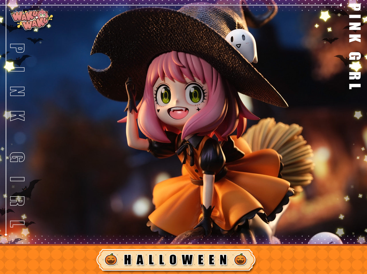[Warehouse in Stock] WakuWaku Studio - Statue - Spy x Family - 2024 Halloween Anya Forger