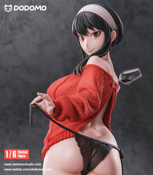 [Pre-Order closed] Dodomo Studio - Statue - Chainsaw Man - 1/6 Yor Forger Red Sweater EX ver.