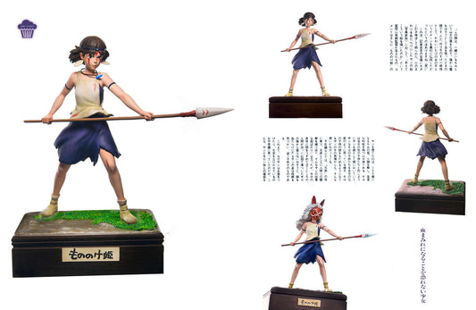 [Pre-Order Closed] Cake Studio - Statue - Princess Mononoke - Hayao Miyazaki Series Small Scale 001 Princess Mononoke