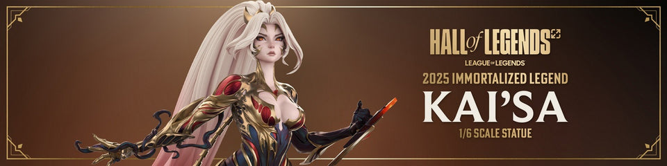 [Pre-Order Closed] PureArts Studio - Statue - League of Legends - 2025 Hall of Fame League Immortal Kai'Sa Cassiopeia 1/6 Figure (Licensed)