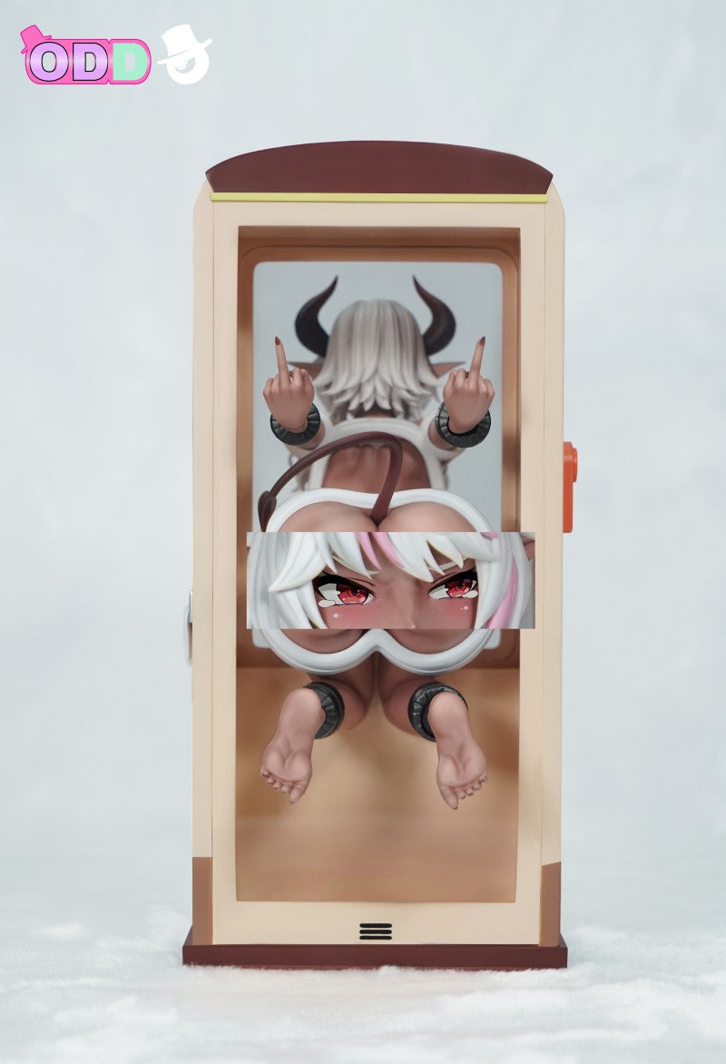 [Warehouse in stock] ODD Studio - Statue - Original - Demon Princess-Lulu: Strawberry Milk/Nana: Dark Chocolate Milk (Licensed)