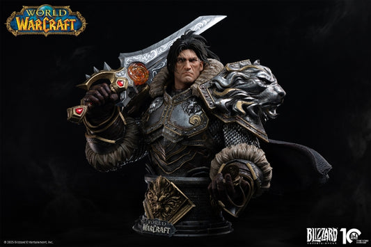 [Pre-Order] BLIZZARD ENTERTAINMENT - Statue - World of Warcraft - Varian Wrynn (Licensed)