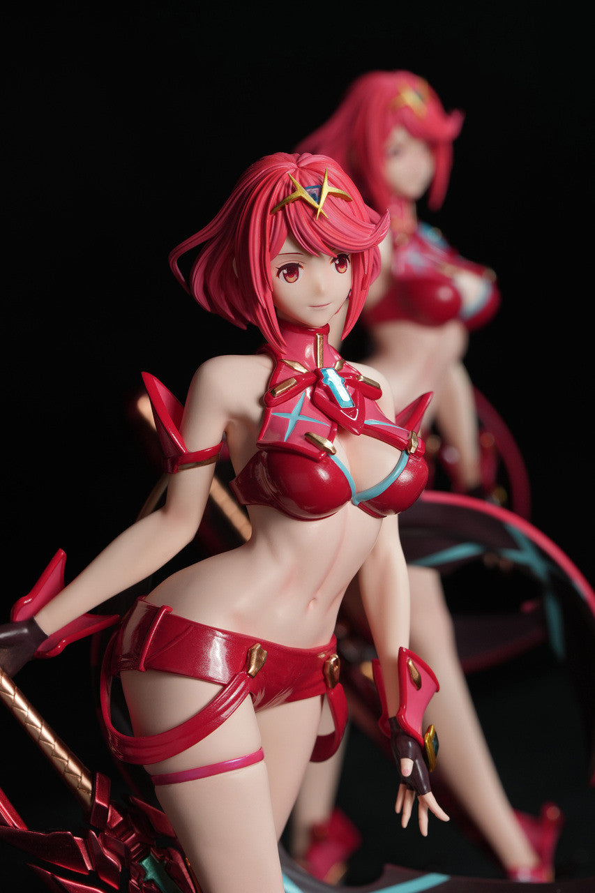 [Warehouse in Stock] Ni Ji Studio - Statue - Xenoblade Chronicles 2 - Female Character Statue Series #2 Pyra