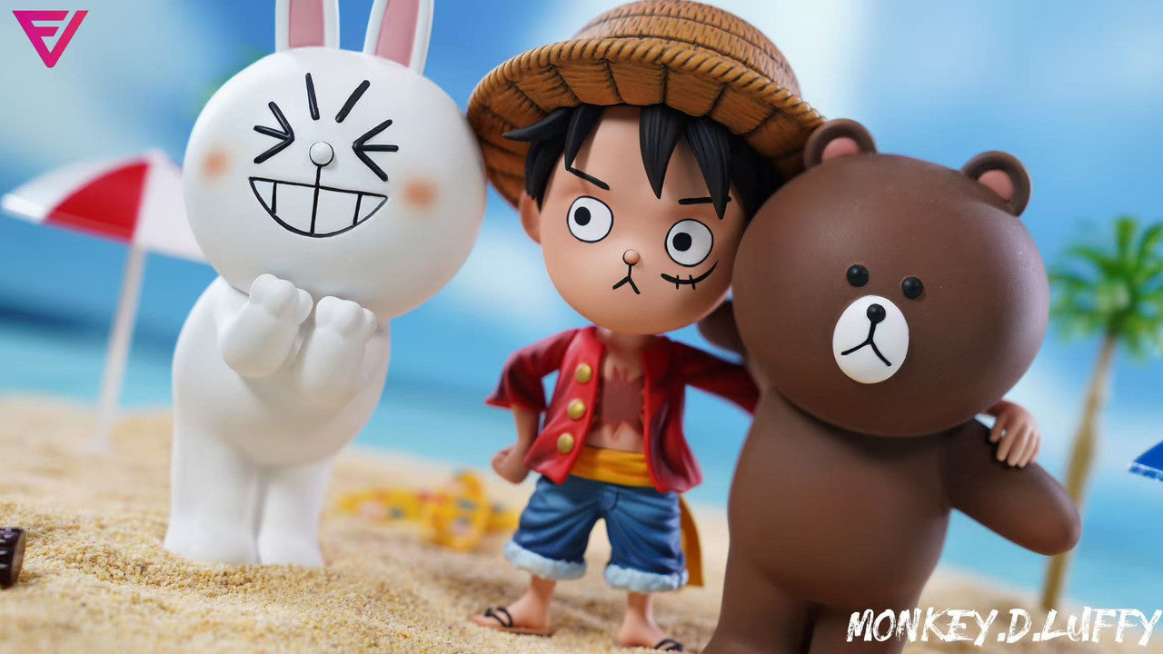 [Pre-Order] Eve Studio - Statue - One Piece - Luffy & Brown & Cony