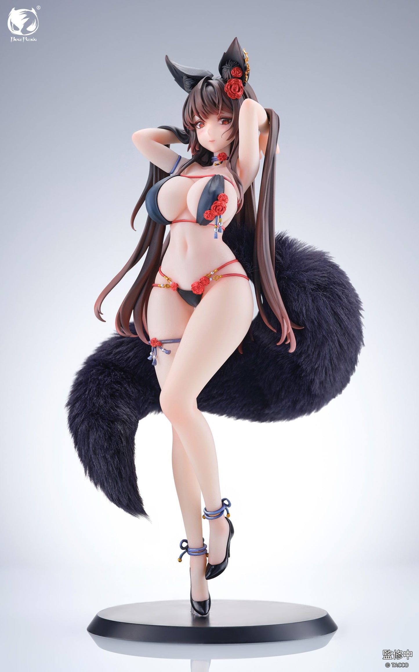 [Warehouse in Stock] BearPanda & TACCO studio - PVC - Original - Rose (Bara) (Licensed)