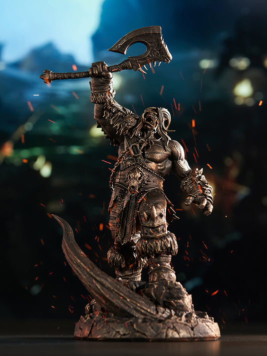 [Pre-Order Closed] BLIZZARD ENTERTAINMENT - Statue - World of Warcraft - Grommash Hellscream Bronze Edition Statue BLZ006 (Licensed)