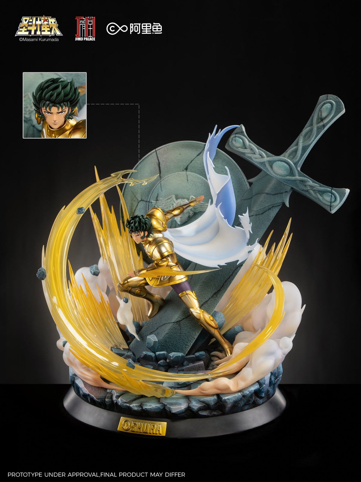 [Pre-Order] Jimei Palace studio - Statue - Saint Seiya - 05 Capricorn Shura (Licensed)