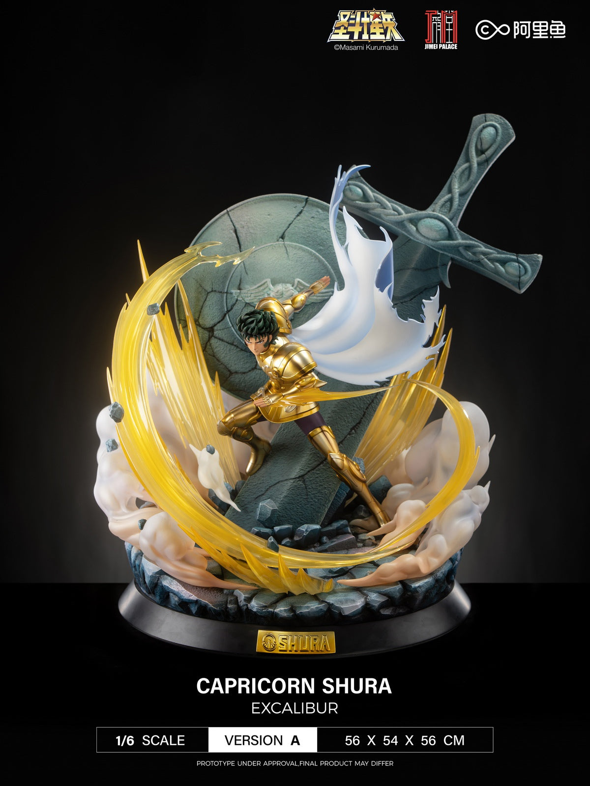 [Pre-Order] Jimei Palace studio - Statue - Saint Seiya - 05 Capricorn Shura (Licensed)