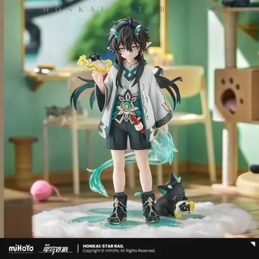 [US in Stock] RIBOSE Studio - PVC - Honkai: Star Rail Little Cat Series Figure Dan Heng ver. (Licensed)