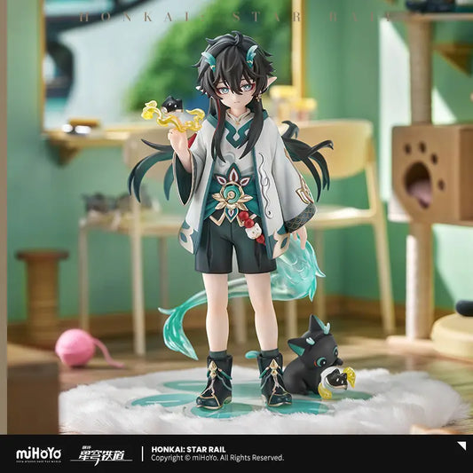 [US in Stock] RIBOSE Studio - PVC - Honkai: Star Rail Little Cat Series Figure Dan Heng ver. (Licensed)