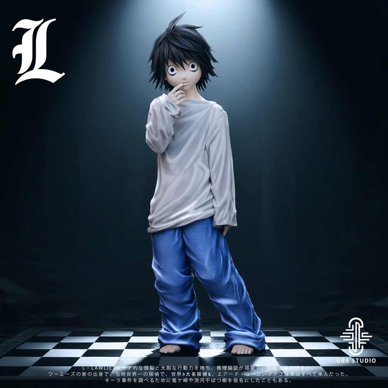 Pre-Order] GBA Studio - Statue - Death Note - Kid L·Lawliet – MUMU