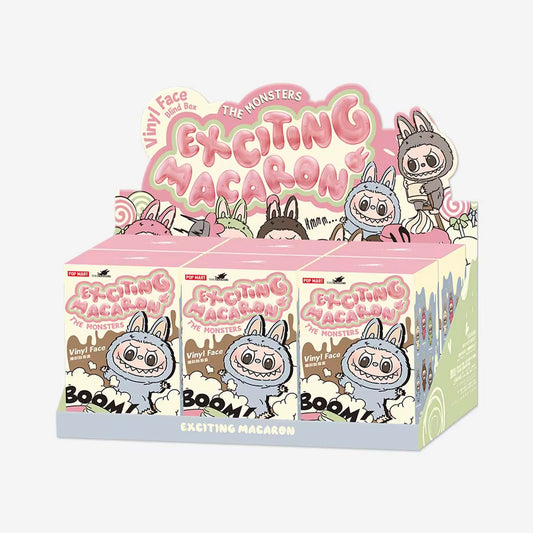 Labubu-THE MONSTERS - Exciting Macaron Vinyl Face Blind Box.