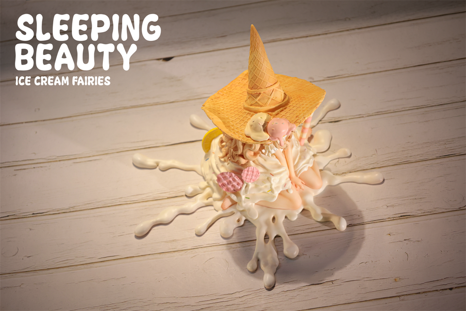 [Pre-Order] WeArtDoing Studio - Statue - Original - Sleeping Beauty Ice Cream Fairies (Licensed)