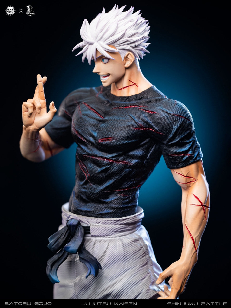 [Pre-order Closed] Zany Joke Studio & Temple Studio - Statue - Jujutsu Kaisen - S01 Gojo Satoru, the Battle of the Demon Realm Shinjuku