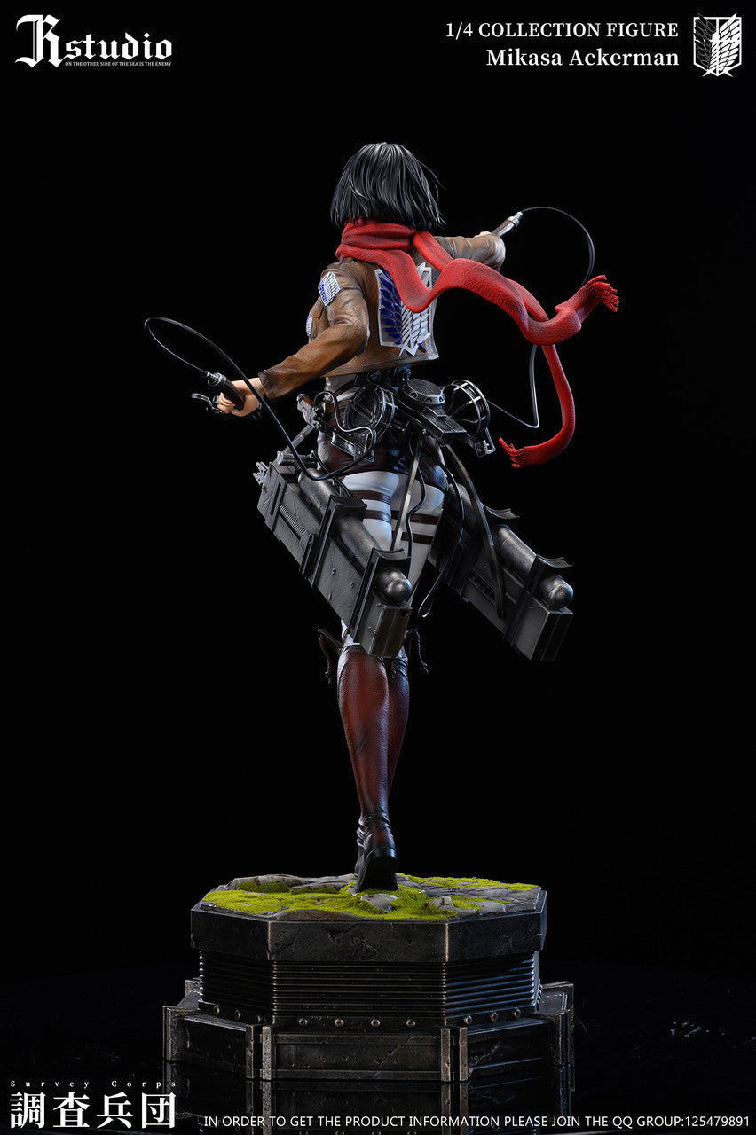 [Warehouse in Stock] JR Studio - Statue - Attack on Titan - Mikasa Ackerman