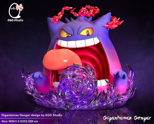 [Warehouse in Stock] EGG Studio - Statue - Pokémon Dynamax Gengar (purple)