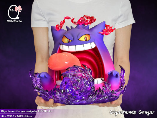 [Warehouse in Stock] EGG Studio - Statue - Pokémon Dynamax Gengar (purple)