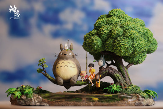 [Warehouse in Stock] Shen Yin Studio - Statue - My Neighbor Totoro - TOTORO & Girls