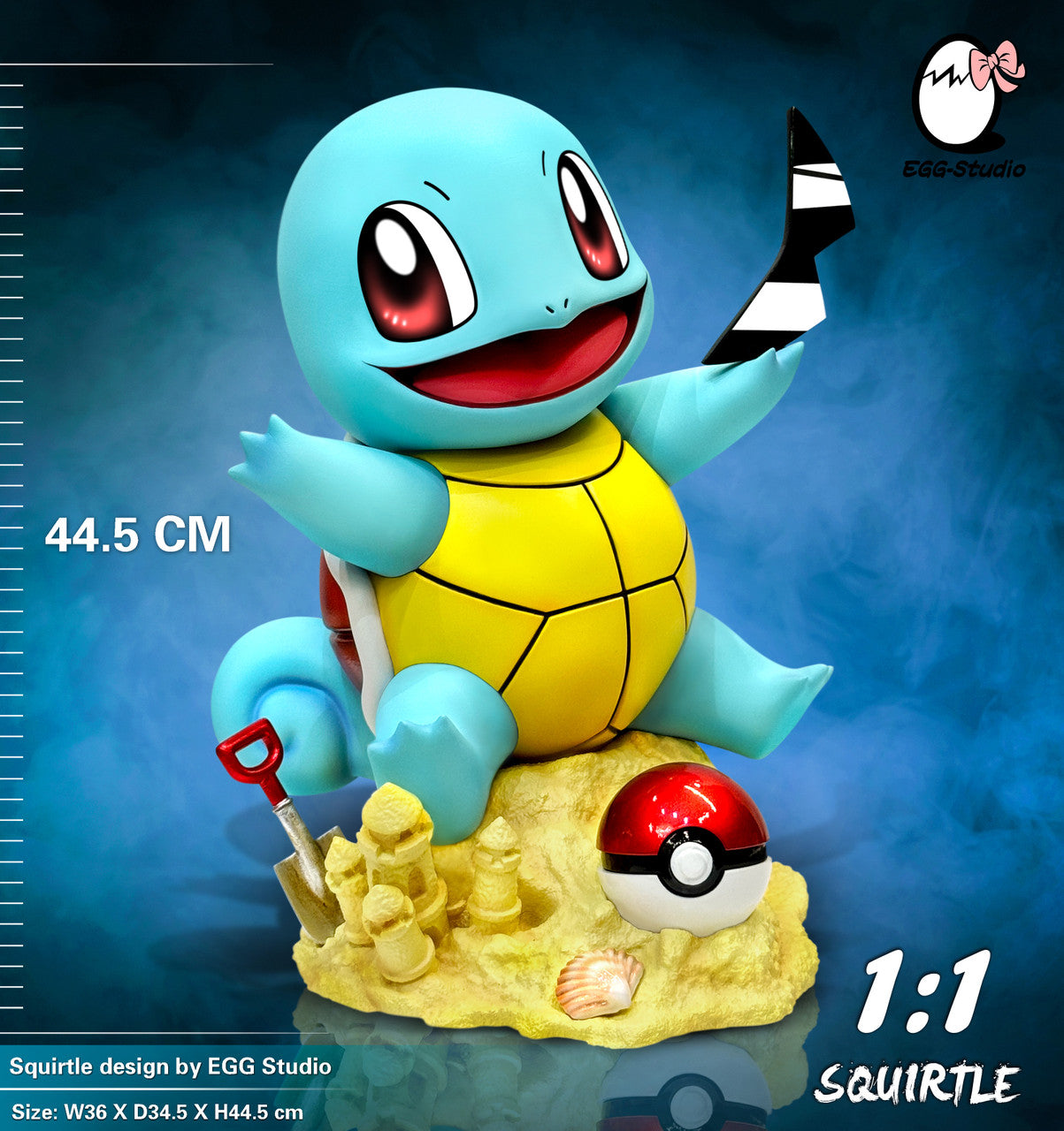 [Warehouse in Stock] EGG Studio - Statue - Squirtle Pokémon