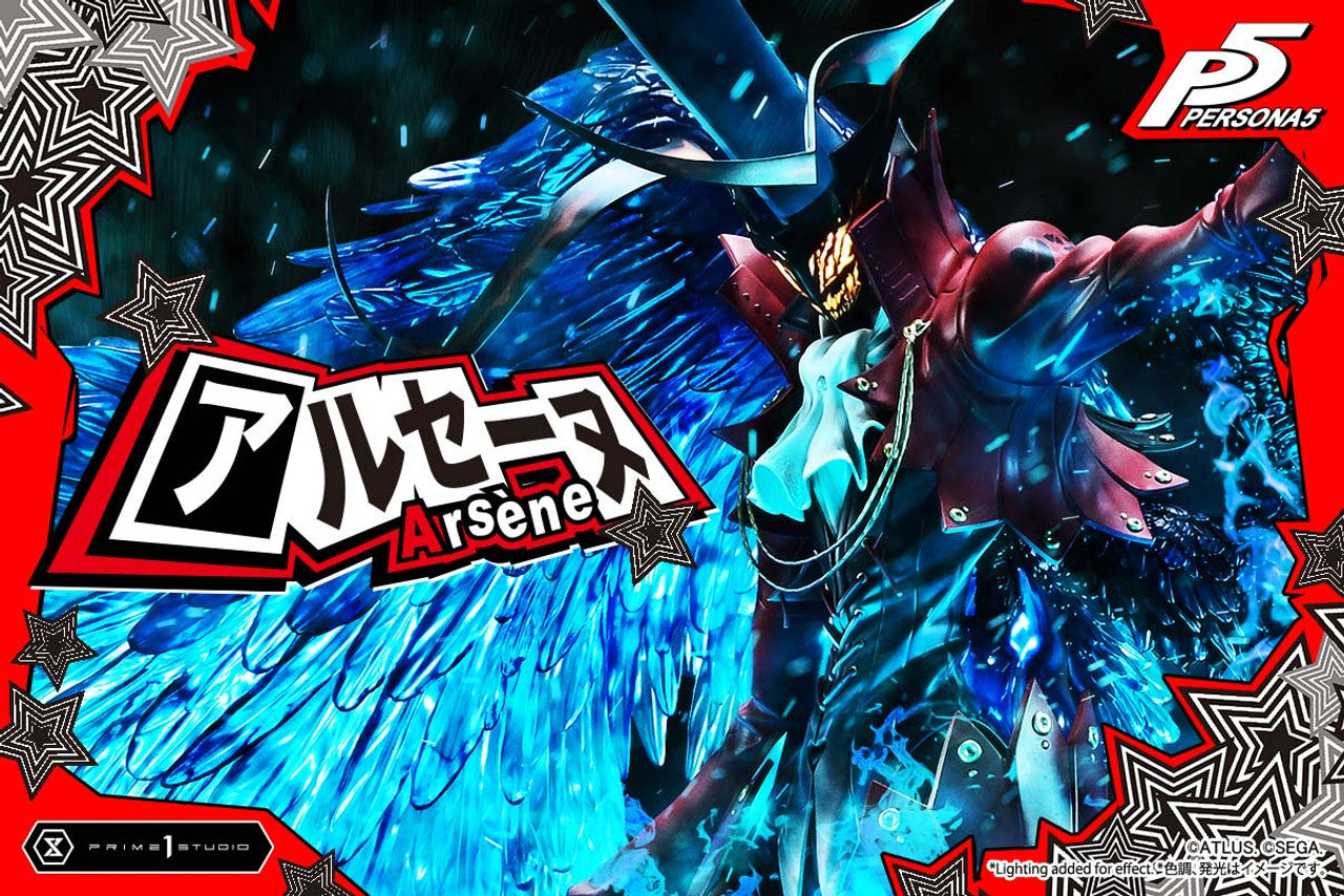 [Pre-Order] Prime 1 Studio - Statue - Persona 5 - Arsène with LED (Licensed)
