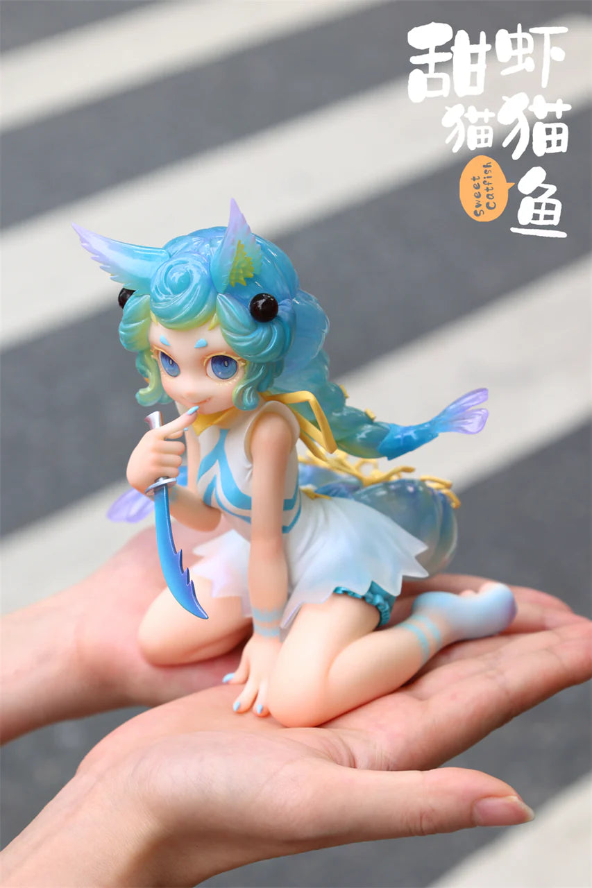 [Pre-Order] WeArtDoing Studio - Statue - Original - Sweet Catfish-Coral Sea X Moonfin (Licensed)