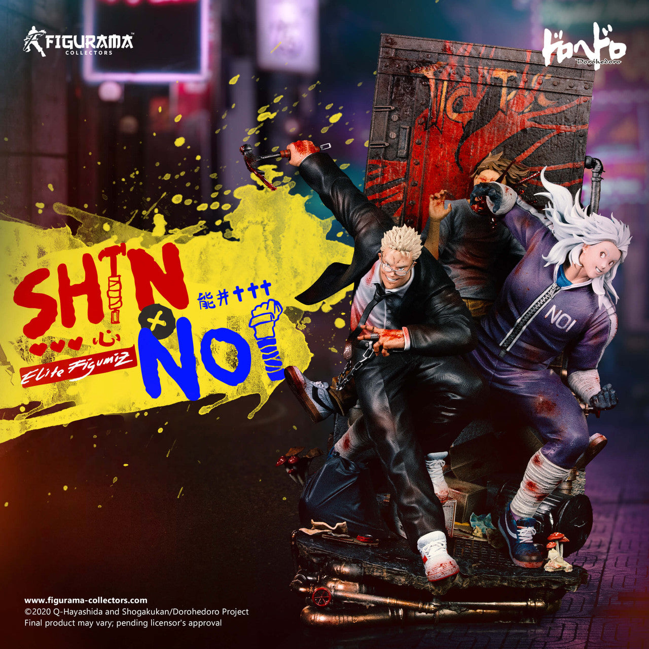 [Pre-Order Closed] Figurama Collectors - Statue - Dorohedoro - Shin & Noi Elite FigumiZ Statue (Licensed)